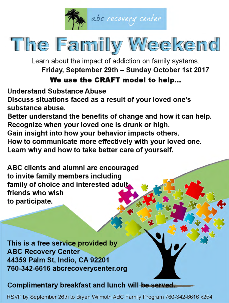 The Family Weekend - ABC Recovery Center